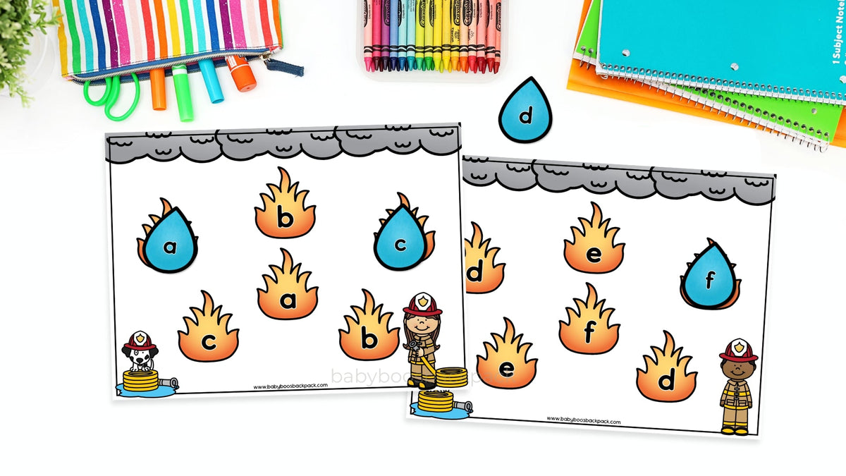 Preschool Literacy Games & Activity Packs | Baby Boo's Backpack