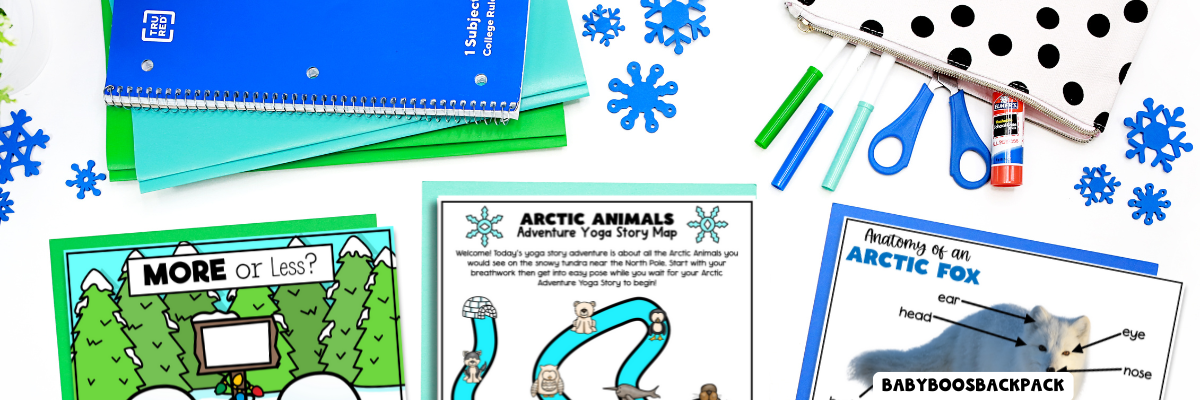 Winter activities & printables for preschoolers.