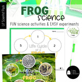 Frog Science | Activities, Experiments & Science Center Printables