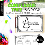 Coniferous Tree Science | Activities, Experiments & Science Center Printables
