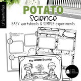 Potato Science | Activities, Experiments & Science Center Printables