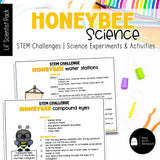 Honeybee Science | Activities, Experiments & Science Center Printables