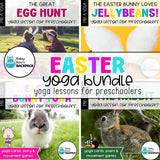 Easter Yoga Bundle | 4 Easter Yoga Lessons & Printable Yoga Cards