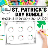 St. Patrick's Day Learning Bundle | Math & Literacy Activities