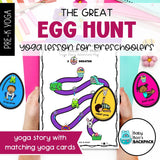 Easter Yoga Lesson & Yoga Cards: The Great Egg Hunt