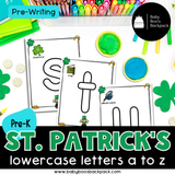 Pre-K St. Patrick's Day Playdough Mats