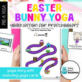 Easter Bunny Yoga Lesson & Yoga Cards | Easter Games | Calming Strategies