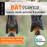 Bat Science | Activities, Experiments & Science Center Printables
