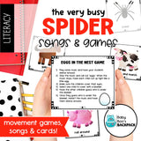 Active Alphabet: The Very Busy Spider Songs & Games