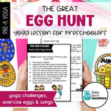 Easter Yoga Lesson & Yoga Cards: The Great Egg Hunt
