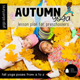 Autumn Yoga A to Z | Fall Yoga Cards, Story & Games