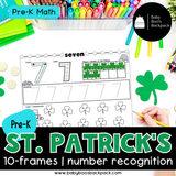 No-Prep St. Patrick's Day Math Worksheets