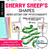 Sherry Sheep's Shapes Mini Yoga Lesson | Farm Yoga Story, Cards & Games