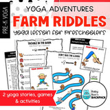 Farm Riddles Yoga Lesson | Farm Yoga Stories, Games & Cards