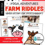 Farm Riddles Yoga Lesson | Farm Yoga Stories, Games & Cards