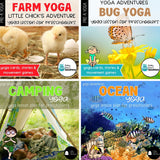 A Year of Yoga Bundle | 12 Yoga Lessons & 12 Printable Yoga Card Sets