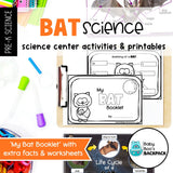 Bat Science | Activities, Experiments & Science Center Printables
