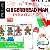 Gingerbread Math Center | Gingerbread Math Activities
