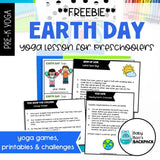 Earth Day Yoga Lesson FREEBIE by Baby Boo's Backpack