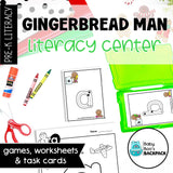 The Ultimate Gingerbread Bundle: Literacy & Math Centers