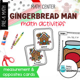 Gingerbread Math Center | Gingerbread Math Activities