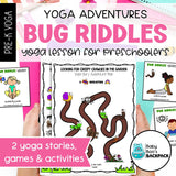 Bug Riddles Yoga Lesson | Bug & Insect Yoga Stories, Games & Cards