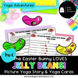 Easter Yoga Lesson: The Easter Bunny LOVES Jelly Beans!