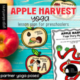 Apple Harvest Yoga Story & Apple Yoga Cards | Ice Breaker Games