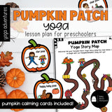 Pumpkin Patch Yoga Lesson: Pumpkin Yoga Story & Yoga Cards
