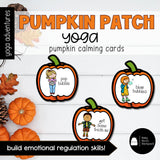 Pumpkin Patch Yoga Lesson: Pumpkin Yoga Story & Yoga Cards