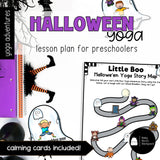 Hallowe'en Yoga Stories & Yoga Cards | Hallowe'en Circle Time Games | Calming Cards