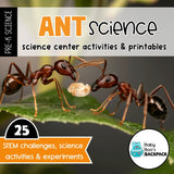 Ant Science | Activities, Experiments & Science Center Printables