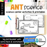 Ant Science | Activities, Experiments & Science Center Printables