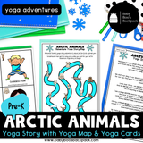 Arctic Animal Yoga Lesson: Arctic Animal Yoga Story & Yoga Cards