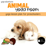 Animal Yoga Poem & Yoga Cards | Animal Yoga Poses