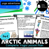 Arctic Animal Yoga Lesson: Arctic Animal Yoga Story & Yoga Cards