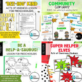 Social Awareness Bundle | 8 Project-Based Learning Lessons for Preschoolers