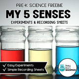 My 5 Senses Science | Activities, Experiments & Science Posters | FREE