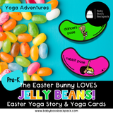 Easter Yoga Lesson: The Easter Bunny LOVES Jelly Beans!