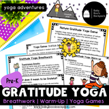 Gratitude Yoga Lesson: Gratitude Yoga Story & Yoga Cards