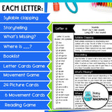 The Ultimate Circle Time Literacy Set | Alphabet Activities, Literacy Games & Circle Time Visuals for the Year