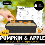Toddler Math Bundle: Fall Shapes