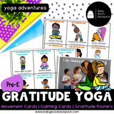 Gratitude Yoga Lesson: Gratitude Yoga Story & Yoga Cards