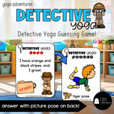 Detective Yoga Lesson: Yoga Cards, Stories & Games
