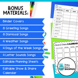 The Ultimate Circle Time Literacy Set | Alphabet Activities, Literacy Games & Circle Time Visuals for the Year