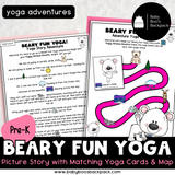 Winter Yoga Bundle by Baby Boo's Backpack