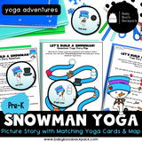 Winter Yoga Bundle by Baby Boo's Backpack