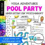 Pool Party Yoga Lesson | Yoga Story, Yoga Cards & Yoga Games