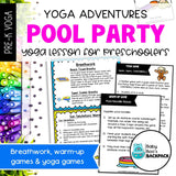 Pool Party Yoga Lesson | Yoga Story, Yoga Cards & Yoga Games