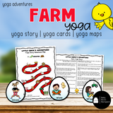 Farm Yoga Story & Yoga Cards | Little Chick's Adventure